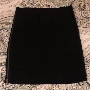 BeBe Bodycon Black Skirt